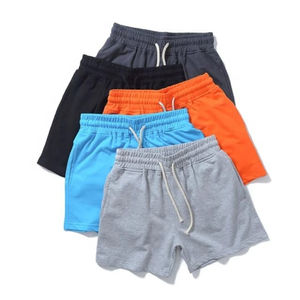 Short de sport pour hommes High Street Style New Casual 100% Polyester Sports Running Shorts avec motif solide Taille moyenne-Vente en gros - Product Image 6