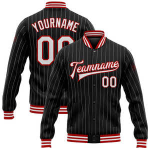Meilleure vente personnalisé Letterman Baseball Collegiate Red Varsity Jacket avec manches en coton 100% coton respirant hiver unisexe - Product Image 4