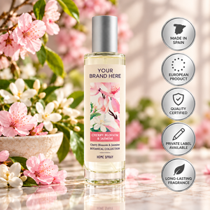 Diffuseur d'ambiance en spray à la fleur de cerisier et au jasmin, marque privée, 100 ml |   Parfum floral doux et délicat |   Fabricant OEM Espagne - Product Image 1
