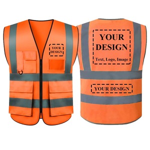 Chaqueta de trabajador de seguridad reflectante de alta visibilidad de invierno para hombre Construcción de lona duradera con logotipo frontal Suministro directo de fábrica - Product Image 2