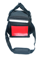 Sac à dos isotherme pour la livraison de nourriture, en polyester élégant, personnalisable en couleur et en taille, pratique pour la pizza, moto, queue de moto