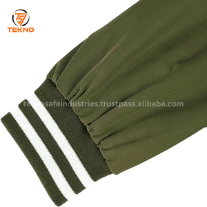 แจ็กเก็ตทีม2025คลาสสิกสำหรับผู้ชายสวมใส่สบายข้อมือยางและผ้านุ่มเหมาะสำหรับชุดกีฬาลำลองบริการ OEM - Product Image 5