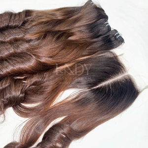 Extensions de cheveux vietnamiens de couleur rebondissante de haute qualité - Product Image 5