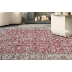 Alfombra con Estampado Floral - Lujo, Diseño Turco Personalizado, Alfombra de Chenilla - Product Image 1