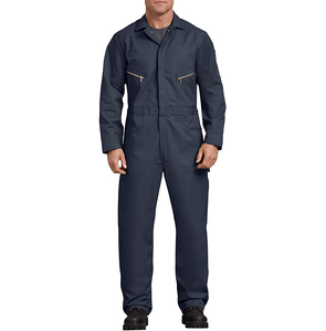 Custom Men's Women's Breathable Woven Jumpsuit Long Sleeves 8 1/2 Twill Zipper Closure Waterproof Fireproof Anti-Heat Protective - Product Image 3