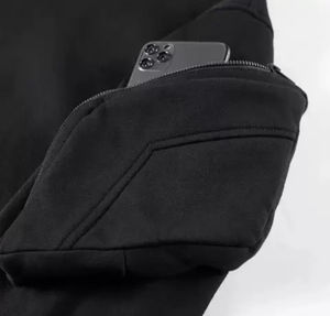 Custom Streetwear Hoodie Neck Hoodie con máscara a prueba de viento Pullover Hoodie Top Casual Streetwear - Product Image 6