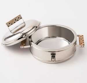 Casserole Hotpot à aspect personnalisé Serveur de nourriture Conception faite à la main Poignée en bois Casserole Pot pour Buffet de fête Mariage Hôtel Utilisation - Product Image 2