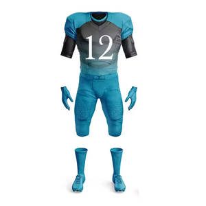 2025 uniforme de fútbol americano personalizado de alta calidad 100% juegos de poliéster técnica de sublimación estilo de equipo único - Product Image 1