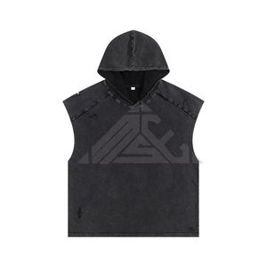 Sudaderas con Capucha Estilo Urbano Viral con Lavado Ácido 2025, Corte Regular, Transpirables, Ligeras, Digitales para Invierno, para Marcas y Startups - Product Image 2