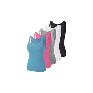 เสื้อกล้ามออกกำลังกายผู้ชายคอกลมแขนกุดระบายอากาศผ้าฝ้ายถัก - Product Image 2