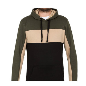 Compre sudaderas con capucha de hombre de manga larga de gran tamaño personalizadas de estilo callejero/sudaderas con capucha básicas de algodón de buena calidad al por mayor - Product Image 1