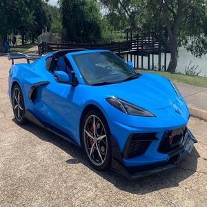 Corvette Stingray Coupé 2021, Motor V8 de 6.2 Litros, Paquete 3LT, Color Azul Rápido, Algunas Modificaciones - Product Image 1