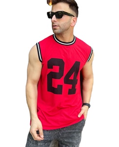 Vente chaude été épissé séchage rapide lâche respirant course hommes gilet course respirant coton débardeur - Product Image 1