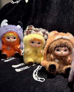 WAKUKU Plush Doll With Costume Blind Box AW Fuzzy Series Changeable <strong>Outfits</strong> Anime Toy for Role Play - Product Image 6