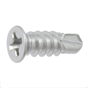Tornillo autorroscante de acero inoxidable japonés personalizado, tapa de cabeza plana, normas ISO JIS, controlador de tamaño métrico, - Product Image 3