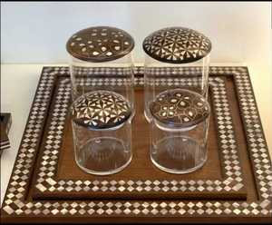 กล่องใส่ขนมช็อกโกแลตอะคริลิคทรงสี่เหลี่ยมหรูหรา ฝาปิดมุกไม้ ภาชนะเก็บอาหารสุดหรูสำหรับเป็นของขวัญสุดเก๋จากอินเดีย - Product Image 3