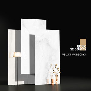 Carreaux de sol en porcelaine chinoise moderne émaillée, épaisseur 9,5 mm, nouvelle arrivée d'Inde pour les halls d'hôtel - Product Image 1