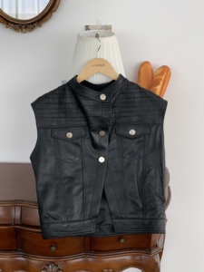Giacca di lusso da uomo in vera pelle realizzata in Corea Design esclusivo brevetto perfetto per l'abbigliamento quotidiano e formale