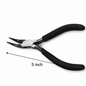 Alicates de Punta Curva Más Vendidos para Joyería, Herramienta de Precisión de Acero Inoxidable para Abalorios y Trabajos con Alambre, Herramienta de Joyería - Product Image 2