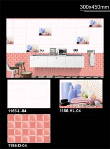 Décoration murale extérieure de maison 300x450 Panneaux de revêtement en élévation Carreaux muraux en céramique d'extérieur de couleur foncée - Product Image 3