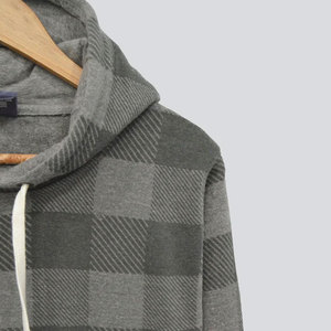 Sweat à capuche personnalisé avec logo, 100% coton respirant, polaire d'hiver léger, de haute qualité, uni, décontracté pour femmes - Product Image 4