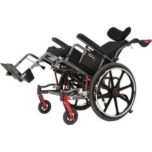 Fauteuil roulant pliable à cadre en acier avec construction durable, coussin confortable, idéal pour une utilisation médicale quotidienne - Product Image 5