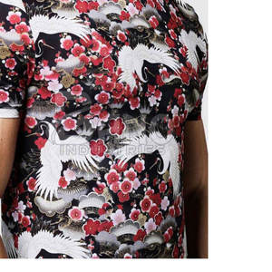 Camisetas de Sublimación de Alta Calidad para Uso Casual, Tejido de Algodón/Fibra de Bambú, Disponibles en Todas las Tallas para Hombre - Product Image 6