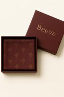 Boîte d'emballage en carton recyclable avec couvercle, personnalisée, de luxe, vide, avec estampage en feuille d'or, texture mate, soie