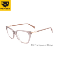 Gafas Ópticas de Lujo FEROCE con Diseño de Ojo de Gato, Unisex, Modernas, Monturas de Gafas con Nuevo Diseño