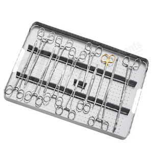 Kit de Instrumentos Quirúrgicos de Acero Inoxidable de Primera Calidad con Placa de Bloqueo para Cirugía Abdominal, Equipo Hecho en Pakistán - Product Image 1