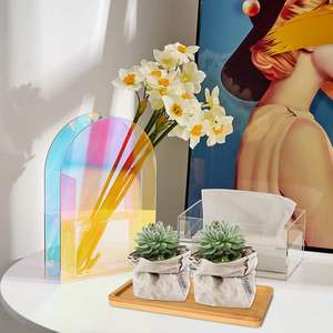 <b>Small</b> Wooden Decorative <b>Tray</b> for Vanity Plants Candles Keys Soap Jewelry & Tealight-Lightweight Wood Handicraft - Product Image 4