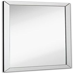 Top Quality Customized Square Large Black Coating <b>Metal</b> <b>Frames</b> Full Mounted Modern Bathroom Mirror Manufacturer and Exporters - Product Image 3