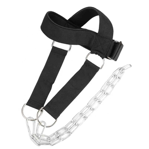 Arnés de cabeza de neopreno transpirable Unisex, accesorio de gimnasio personalizado para hombres y mujeres, entrenamiento, compresión de levantamiento de pesas - Product Image 2