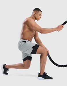 กางเกงขาสั้นระบายอากาศสำหรับผู้ชายกางเกงขาสั้นออกกำลังกาย - Product Image 3