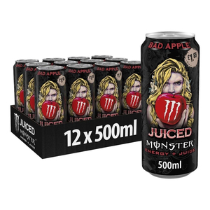 Monster Red Apple Energy Drink Caja a granel Embalaje que combina ingredientes energizantes Delicioso sabor a manzana Carbonato primario - Product Image 6