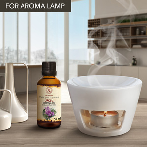 Aromatika Huile Essentielle de Sauge 100% Pure 50ml Aromathérapie Naturelle Salvia Officinalis Huile Composée Distillée à la Vapeur Épicée - Product Image 3