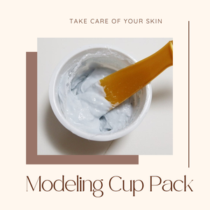 Masque facial en poudre coréen Modeling Cup Pack avec collagène et rétinol pour hydrater, éclaircir et apaiser la peau, adapté à tous les types de peau - Product Image 4
