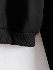 เสื้อสเวตเตอร์แขนยาวมีซิปรูดผ้ากำมะหยี่หนาสไตล์สั้นสำหรับผู้หญิงฤดูใบไม้ร่วงและฤดูหนาว - Product Image 3