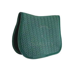 Western Horse Saddle <b>Pad</b> with Contoured Shape and Anti-Slip <b>Felt</b> Backing Horse Saddle <b>Pad</b> - Product Image 6