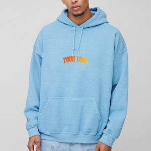 Sudadera con Capucha de Corte Holgado para Hombre, Estilo Americano, Ligera, Personalizable, para Invierno 2025 - Product Image 1