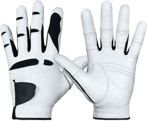 Factory Direct Sale Design Your Own Logo <b>Soft</b> Full Color Cabretta Leather Breathable Golf Glove Sports Customized sheepskin - Product Image 5