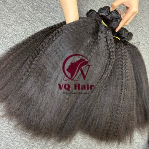 Extensions de cheveux humains bruts Remy vietnamiens droits crépus à double tirage Ensemble de vendeurs de cheveux vierges - Product Image 1