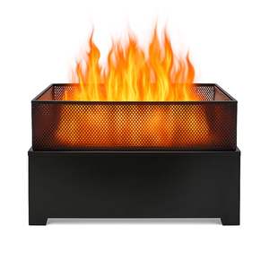 Modern Outdoor Metal <b>Fire</b> Pit Natural Gas 9999 BTU Landscape Decoration Patio Heating Evening Social Interaction Wholesale India - Product Image 3