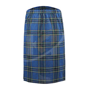 Utilisation à l'extérieur Kilts Tartan décontractés pour hommes Logo personnalisé Kilts Tartan pour hommes, poids léger et surdimensionné, prix de gros - Product Image 1