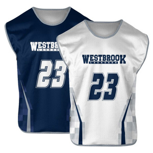 Custom Reversible Sublimated Lacrosse Pinny Sportswear Accessory - Product Image 3