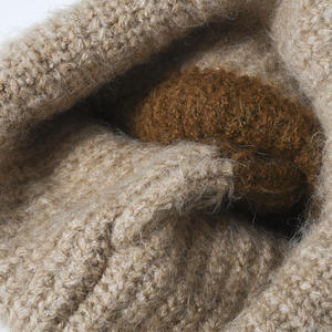 Gorros de punto de invierno para jóvenes con estampado completo personalizado Gorro con logotipo estampado en dos tonos para adultos - Product Image 4