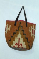 Sac à bandoulière indien fait à la main en jute, sac fourre-tout indien antique pour femme, sac à main vintage tribal