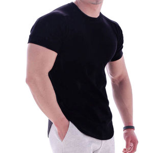 Alta calidad Cool Youth 220 gramos de punto ecológico de secado rápido al por mayor camisetas Unisex personalizadas 100% algodón en blanco liso - Product Image 6