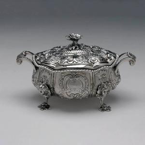 Plat de service élégant avec couvercle pour la maison hôtel et ustensiles de cuisine plats de service décor finition argentée personnaliser Logo plat de service - Product Image 6