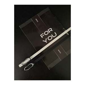 2-Piece <b>Italian</b> Design Thin Belt with Buckle, Trouser Belt, <b>Shirt</b> Belt, Jacket Belt - Black and White - Product Image 4
